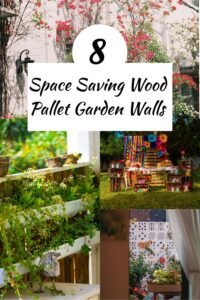 Read more about the article 8 Space Saving Wood Pallet Garden Walls