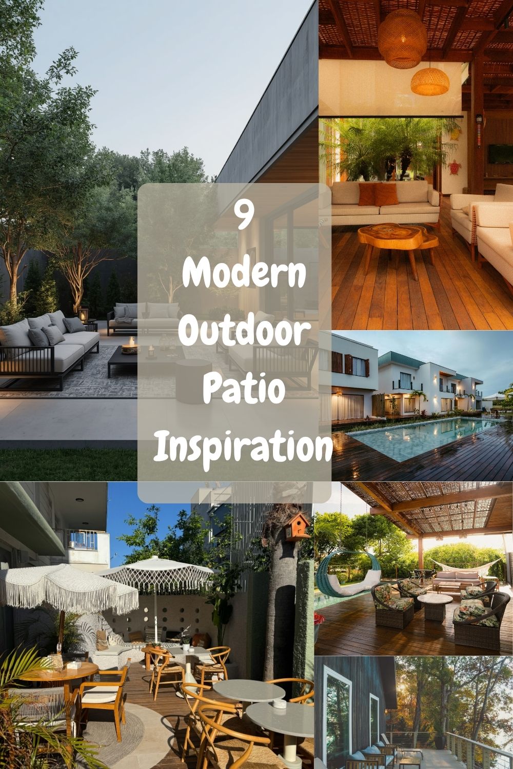 Read more about the article 9 Modern Outdoor Patio Inspiration