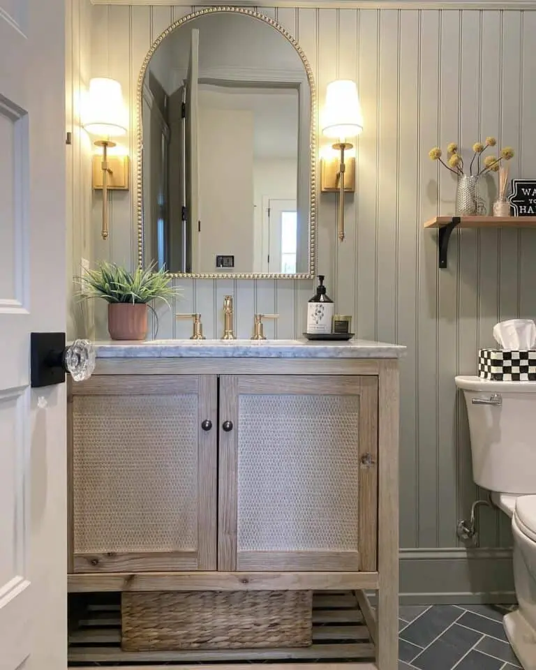 Elegant Bathroom Wall Paneling Ideas