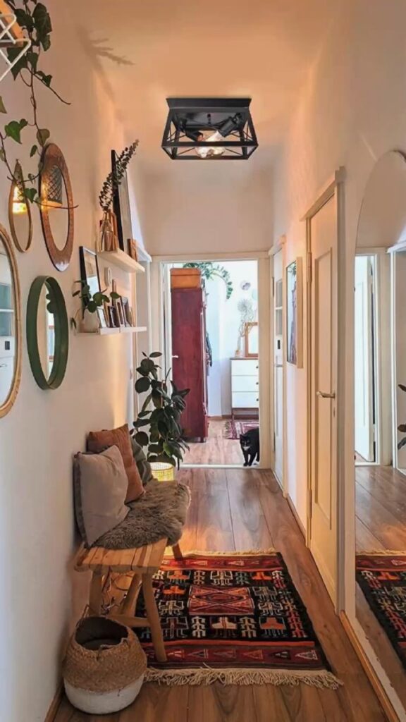 “7 Hallway Decor Ideas That Make a Stunning First Impression” Stylish Entryway Mirror Decor