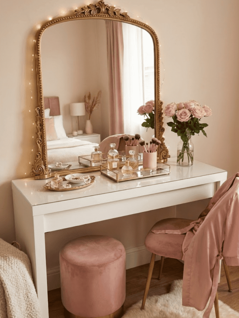 Aesthetic Dressing Table Decor Ideas