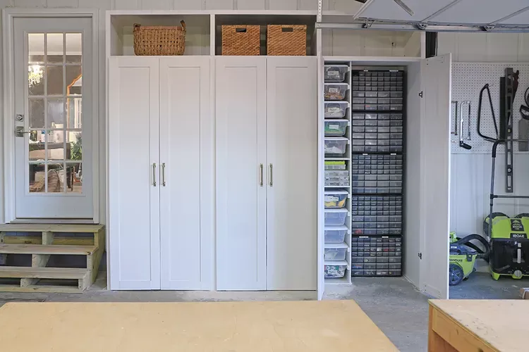Built-In Storage Cabinets