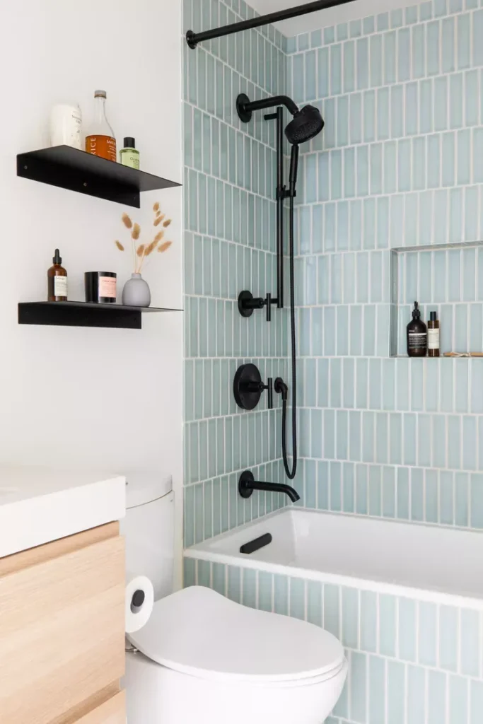 Display wall shelves