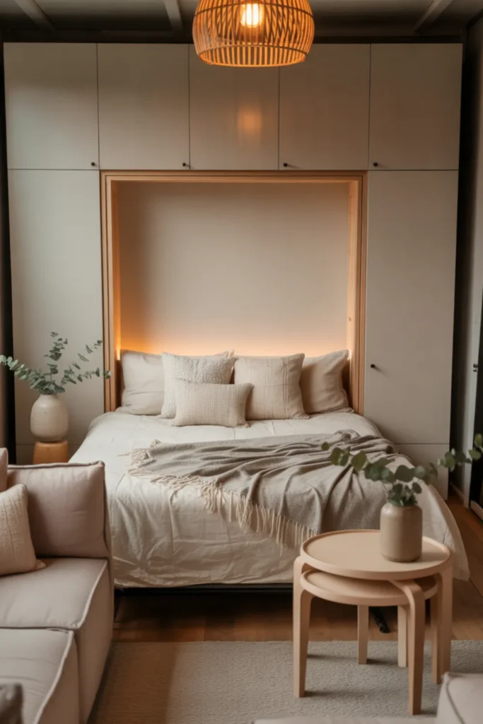 Fold-Down Bed & Modular Furniture Ideas