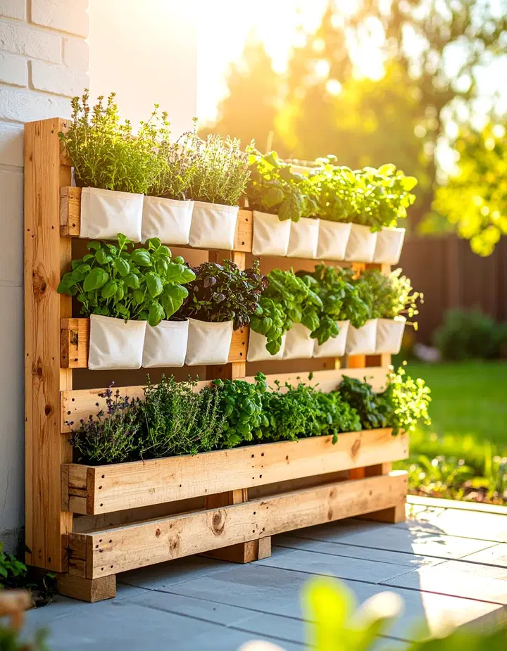 Space Saving Herb Garden