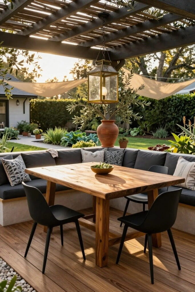 Patio seating ideas