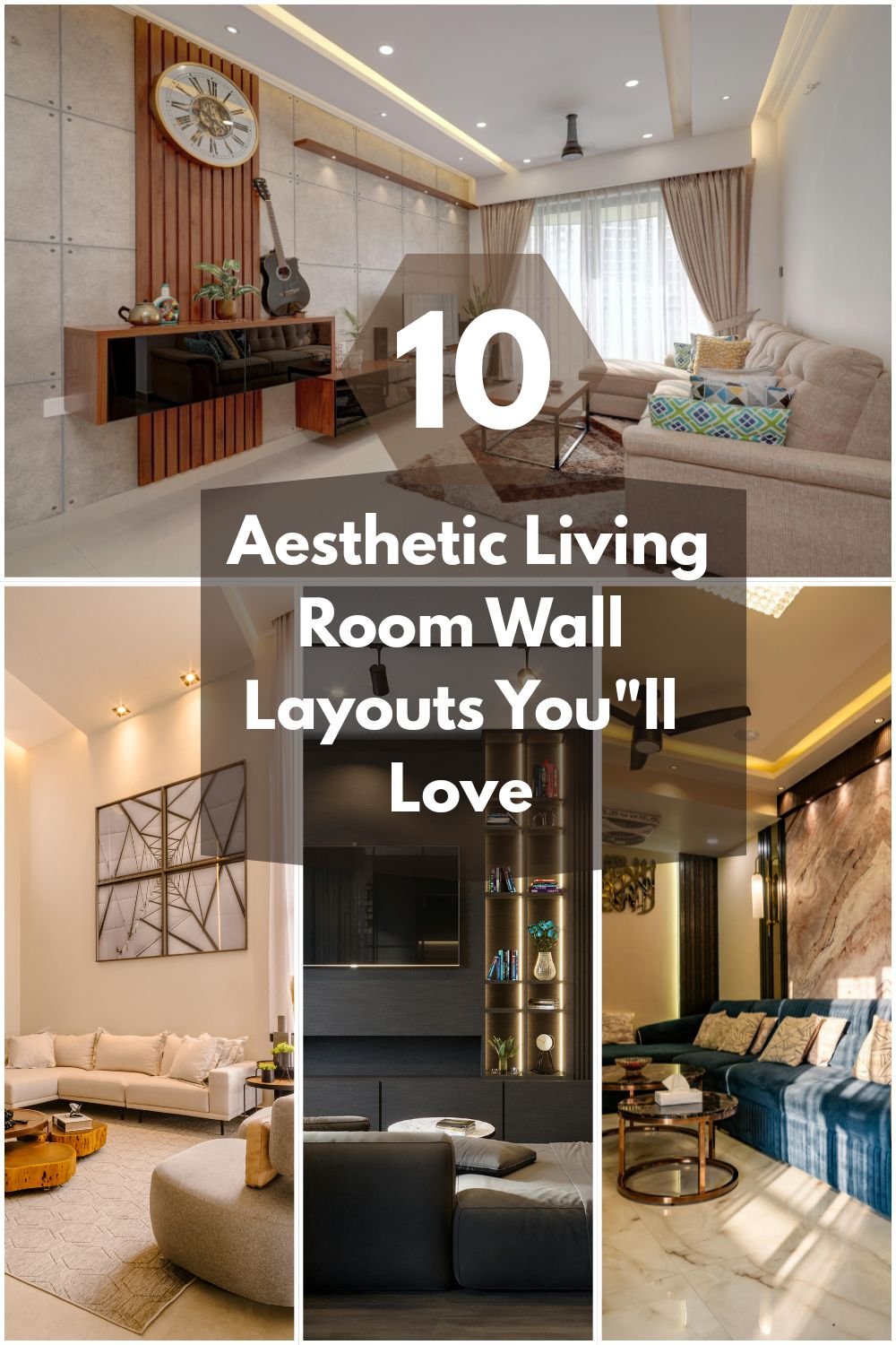 Read more about the article 10 Aesthetic Living Room Wall Layouts You”ll Love