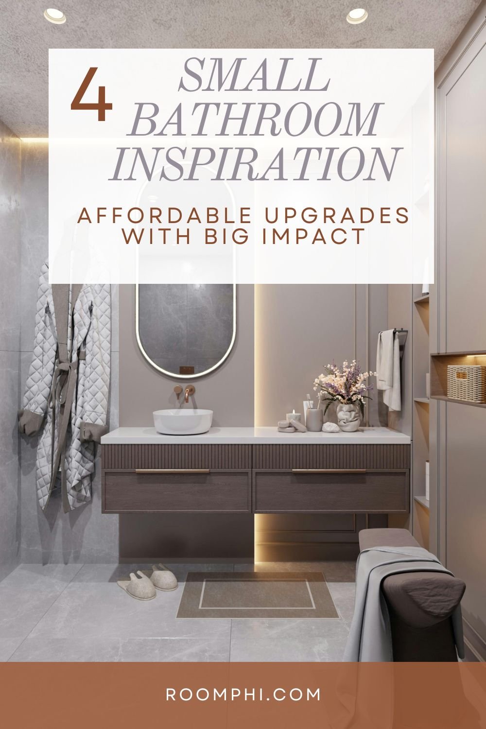 Read more about the article 4 Small Bathroom Inspiration: Affordable Upgrades With Big Impact