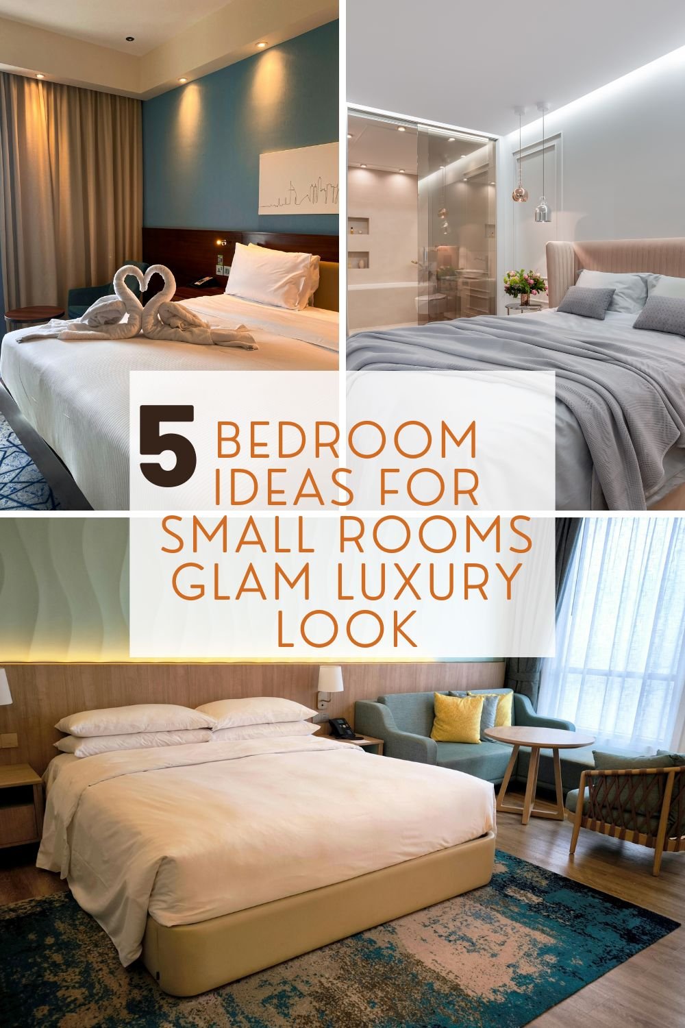 You are currently viewing 5 Bedroom Ideas For Small Rooms Glam Luxury Look