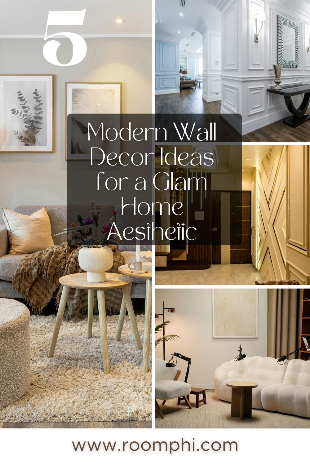 You are currently viewing 5 Modern Wall Decor Ideas for a Glam Home Aesthetic