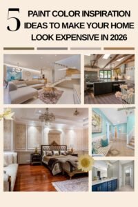 Read more about the article 5 Paint Color Inspiration Ideas to Make Your Home Look Expensive in 2026