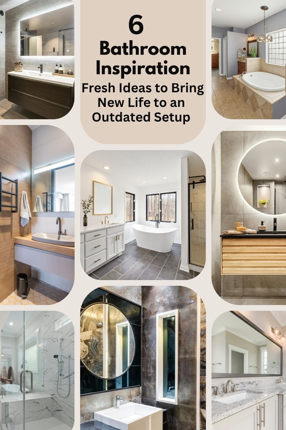 You are currently viewing 6 Bathroom Inspiration Fresh Ideas to Bring New Life to an Outdated Setup