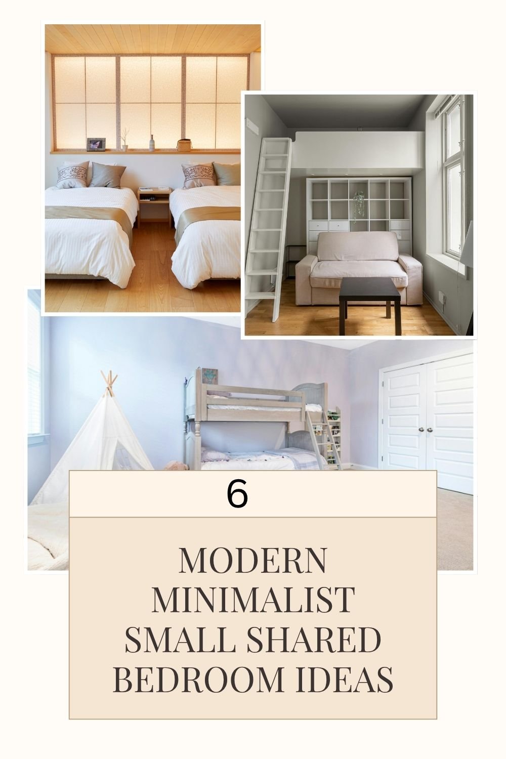 You are currently viewing 6 Modern Minimalist Small Shared Bedroom Ideas