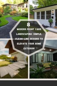 Read more about the article 8 Modern Front Yard Landscaping: Simple, Clean-Line Designs to Elevate Your Home Exterior