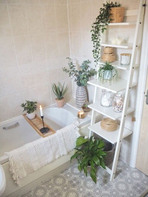4 Small Bathroom Inspiration: Affordable Upgrades With Big Impact Wooden Bath Tray