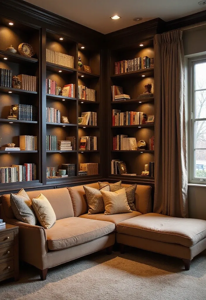 4 Brown Livingroom Aesthetic Accent That Will Instantly Give Your Space a High-End Luxury Aesthetic Look for 2026 Reading Nook