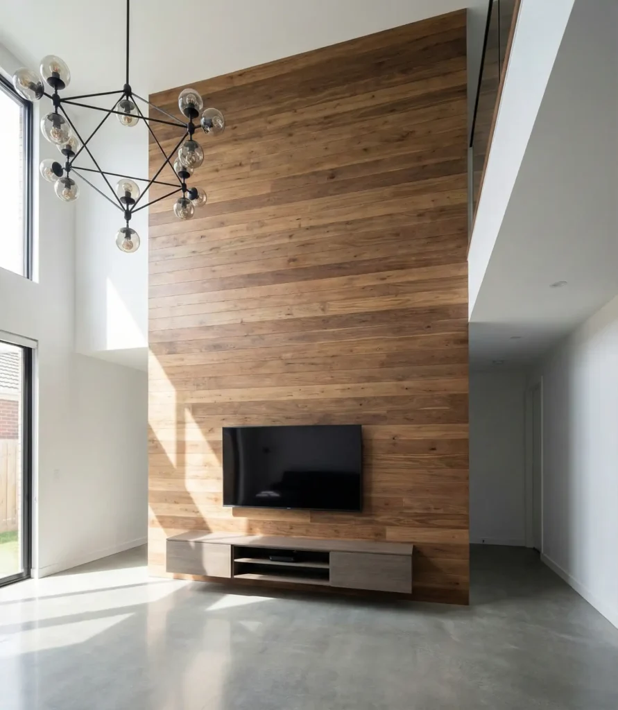 7 TV Wall Design Ideas For a Luxury Modern Home Transformation High Ceiling Living Room