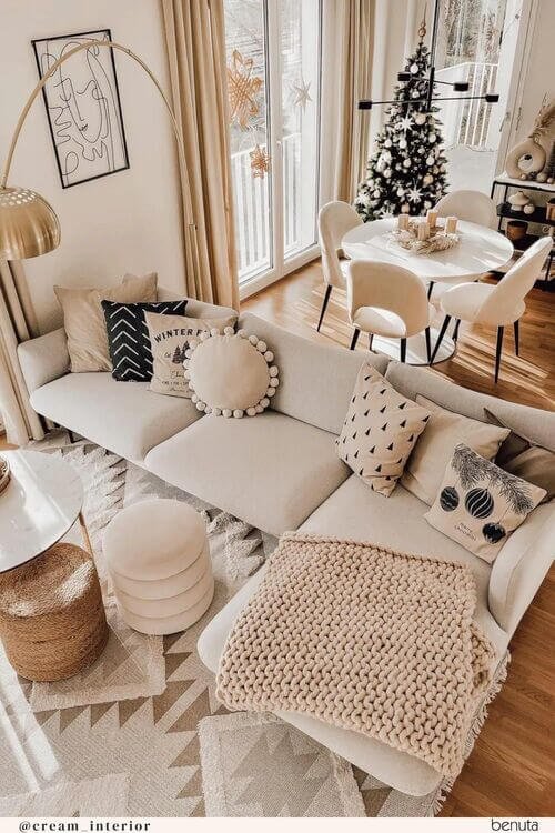 6 Apartment Living Room Inspiration You'll Want To Copy Instantly Open Concept Living Room