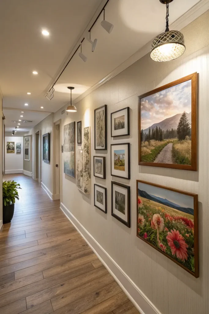 7 Hallway Art Ideas That Make Any Hallway Look Expensive Nature-Inspired Wall Decor