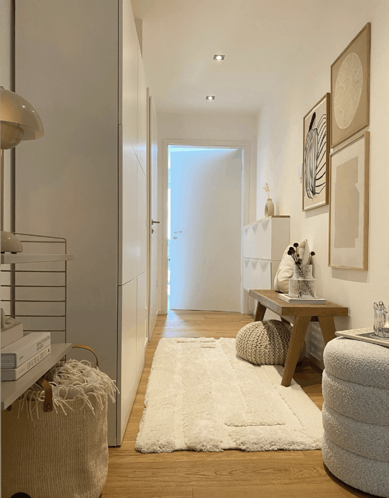 7 Hallway Art Ideas That Make Any Hallway Look Expensive Neutral Color Hallway Inspiration