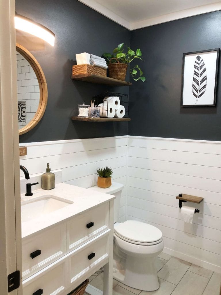 6 Bathroom Inspiration Fresh Ideas to Bring New Life to an Outdated Setup Deep Paint Colors