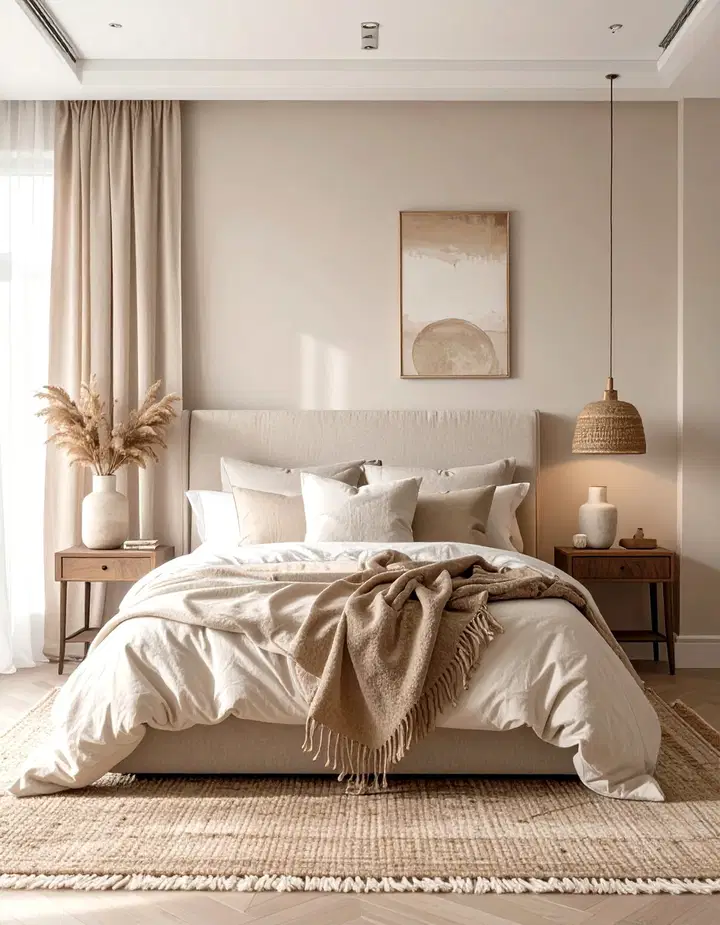 5 Bedroom Ideas For Small Rooms Glam Luxury Look Neutral Bedroom