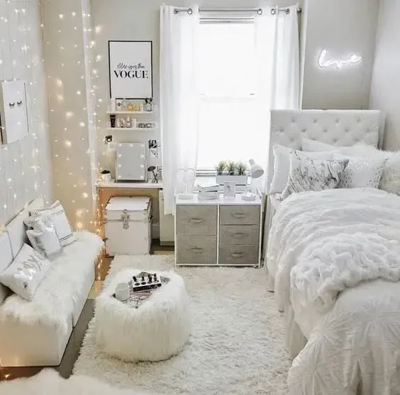 5 Small Bedroom Inspo Layout Ideas for Narrow Shaped Rooms Storage Bedside Table