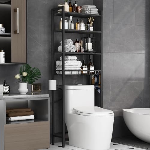 6 Bathroom Inspiration Fresh Ideas to Bring New Life to an Outdated Setup Over toilet organizer cabinet ideas