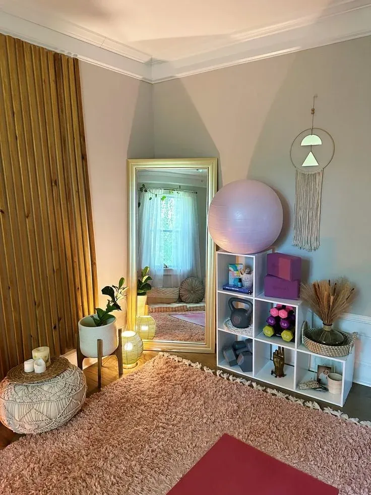 Chic Home Gym Design