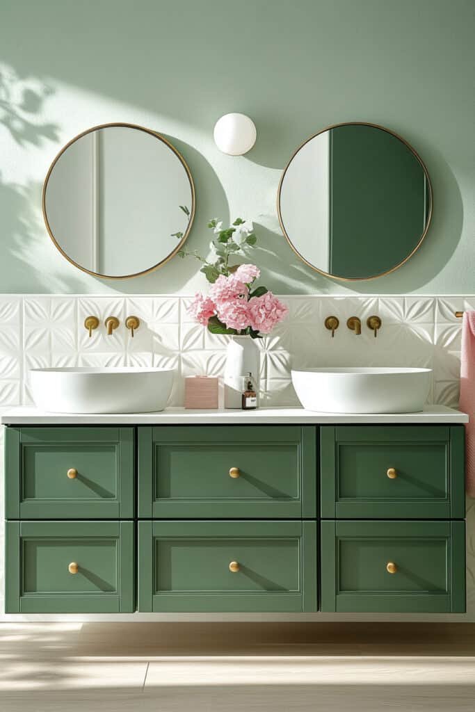 4 Small Bathroom Inspiration: Affordable Upgrades With Big Impact Double Vanity