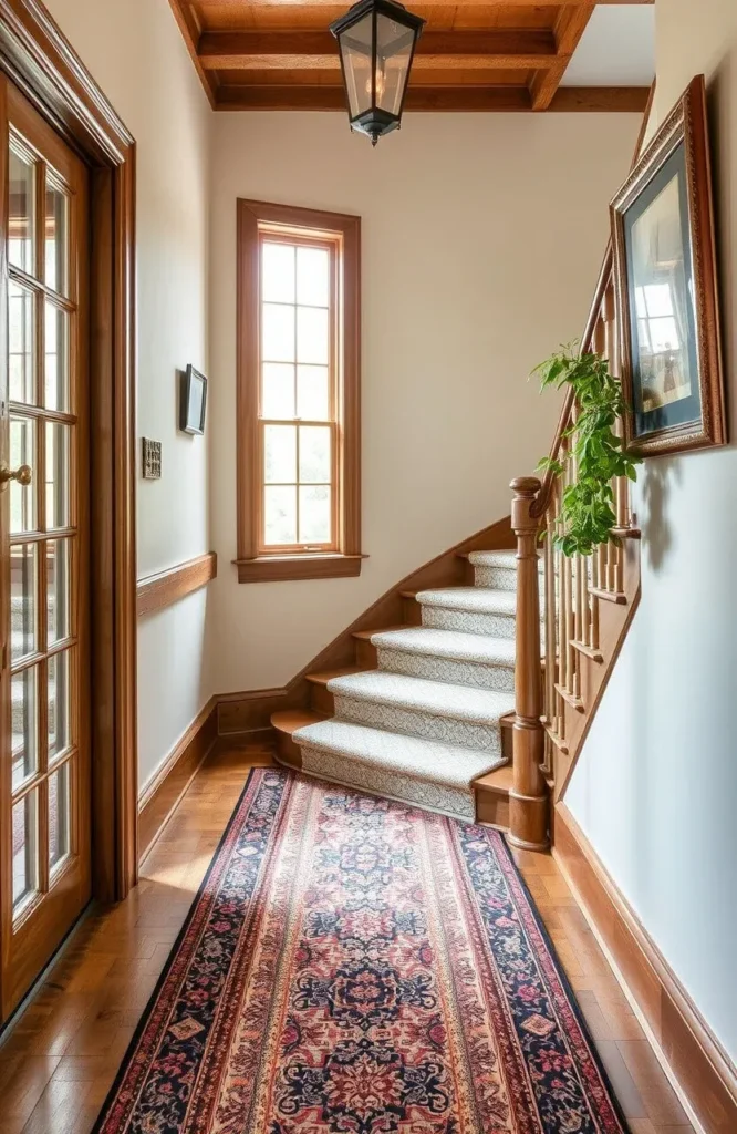 7 Stair Runner Ideas For Narrow Space Vintage Style