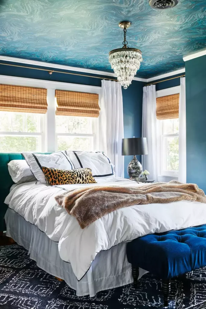 6 Peel and Stick Wallpaper Ideas Styling Space with the Ultimate Aesthetic Edit Wallpaper Ceiling