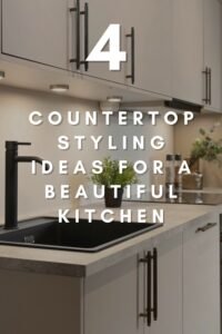 Read more about the article 4 Countertop Styling Ideas for a Beautiful Kitchen