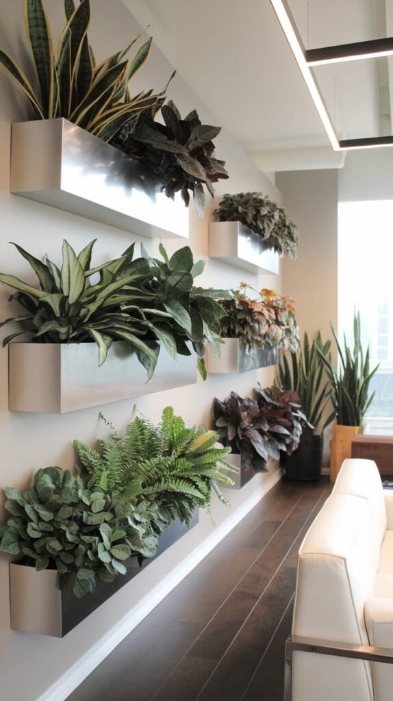 10 Indoor Plant Wall Ideas to Create a Fresh, Stylish, and Nature-Inspired Home Indoor Vertical Garden for Office