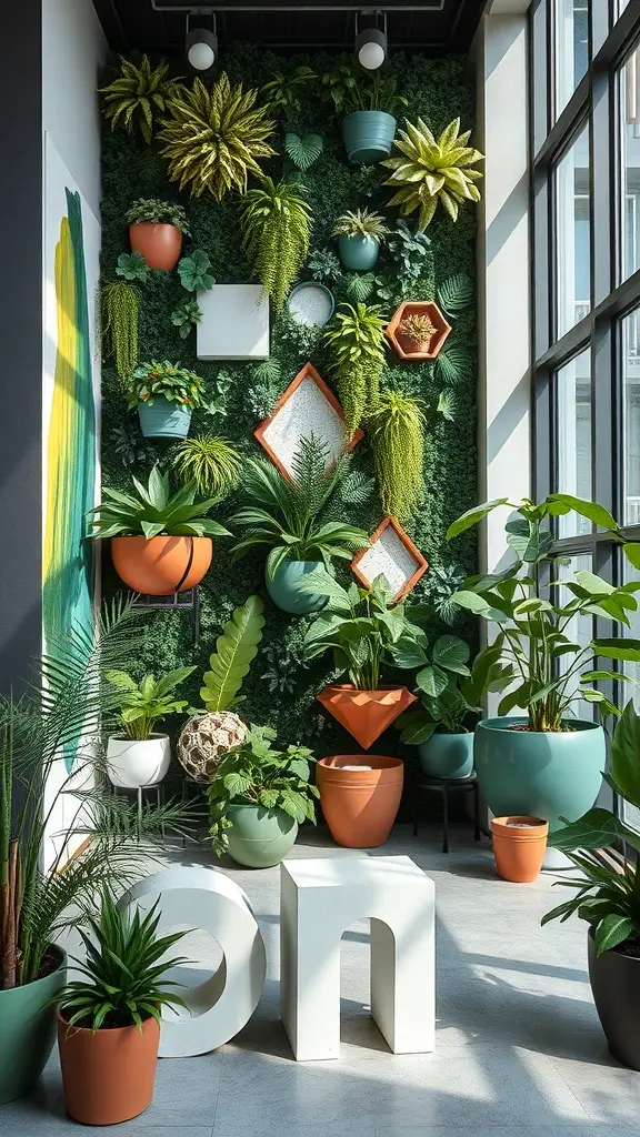 10 Indoor Plant Wall Ideas to Create a Fresh, Stylish, and Nature-Inspired Home Creative Plant Wall Design Ideas