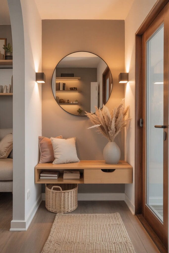 11 Mirror Styling Ideas to Maximize Narrow Hallways Modern Hallway Lighting
