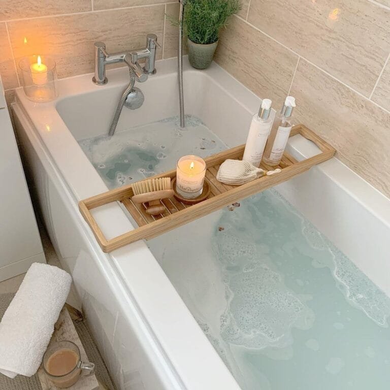 Wooden Bath Tray