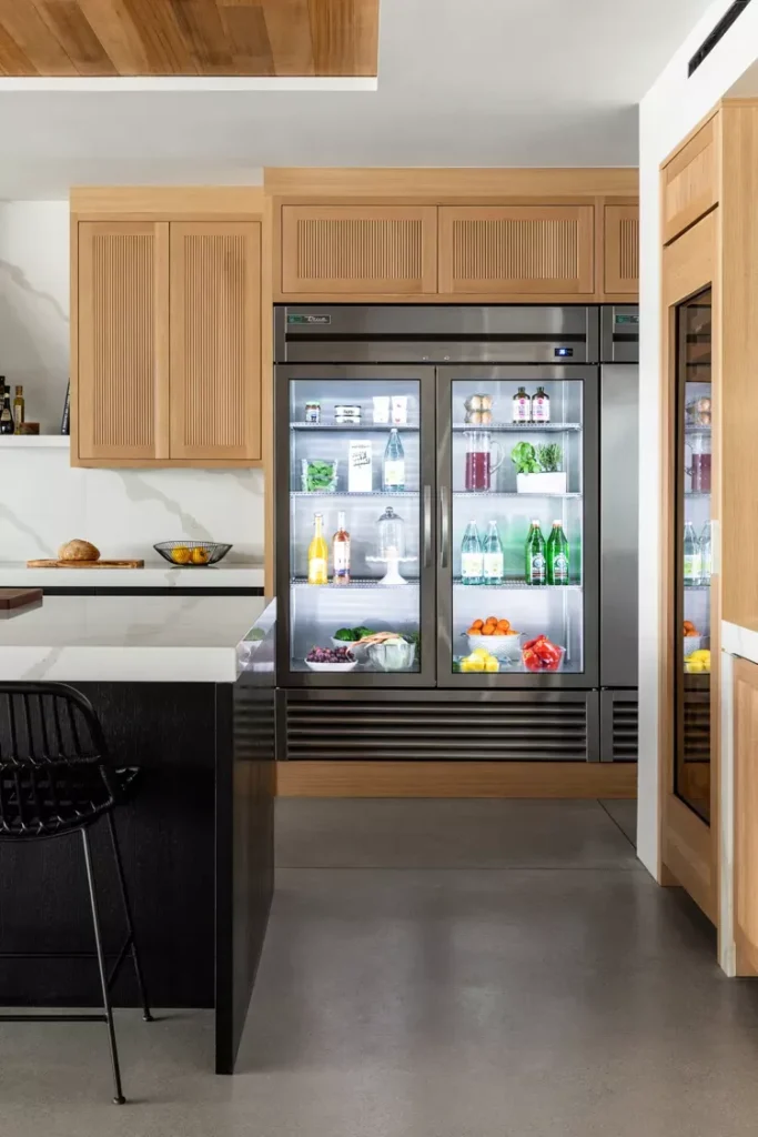 10 Kitchen Cabinet Ideas That Elevate Quiet Luxury in Modern Homes Glass Front Pantry Cabinets