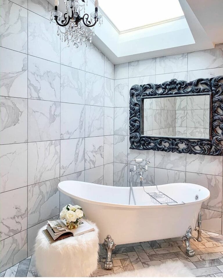 8 Bathroom Decor Ideas with Minimalist Styling for a Clean, Modern Look Vintage Glam Interior Design Ideas
