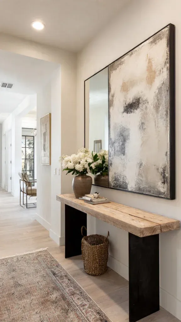 11 Mirror Styling Ideas to Maximize Narrow Hallways Entryway Wall Mirror