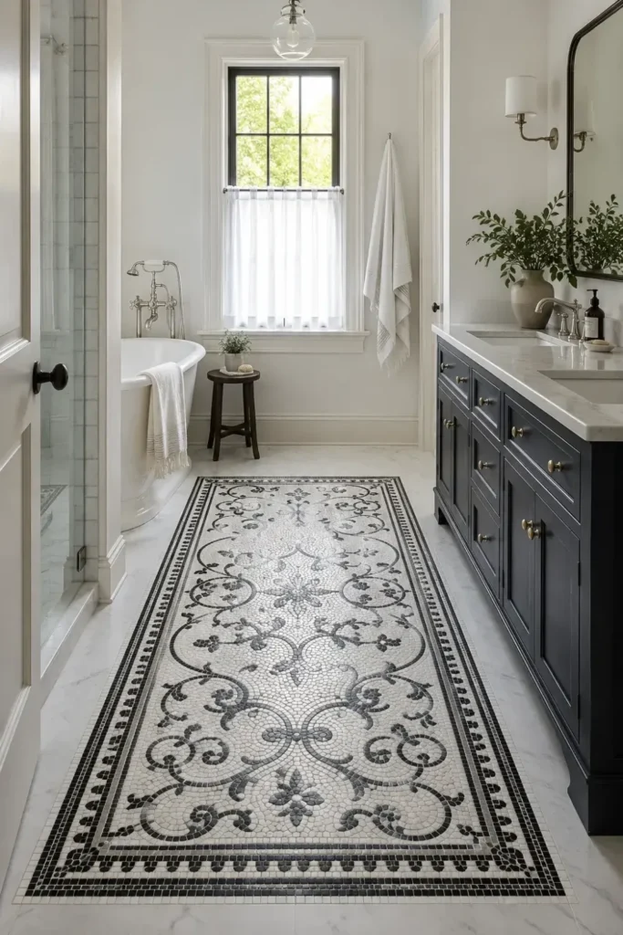 Mosaic Floor Design