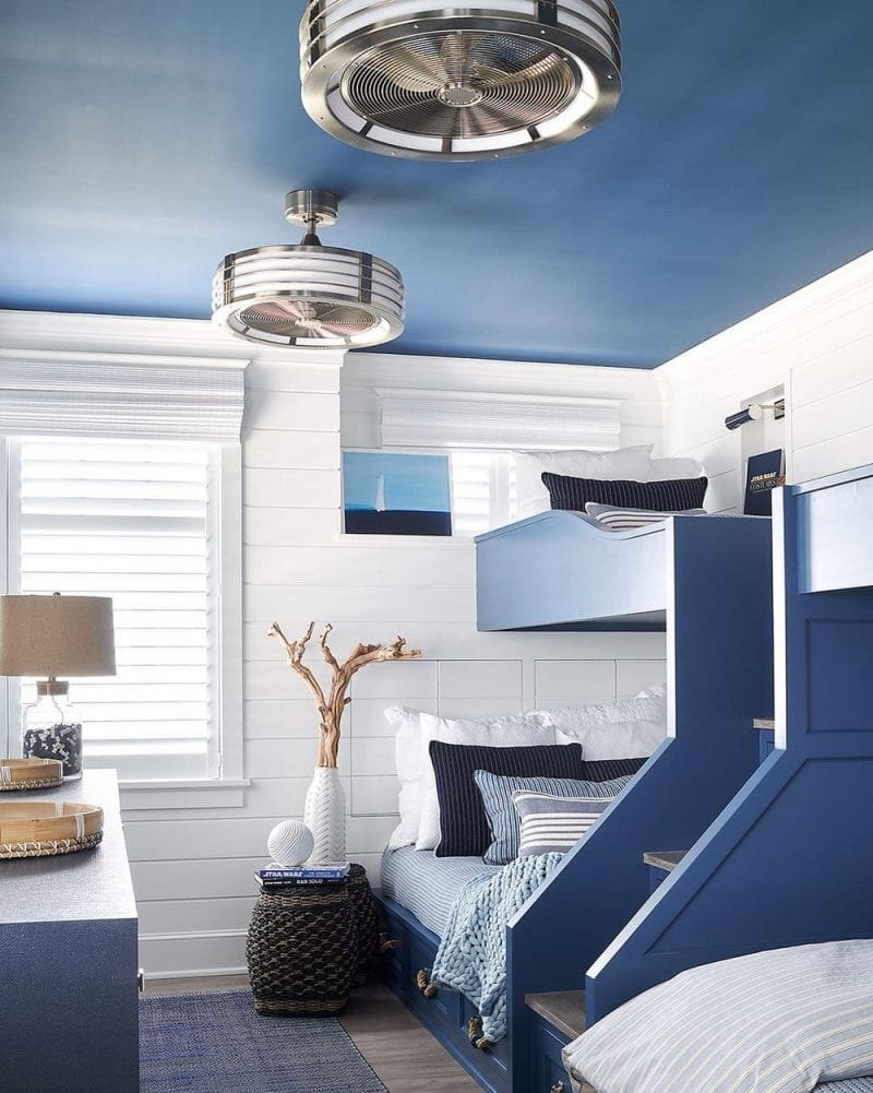 Navy Blue Bunk Bed Ideas