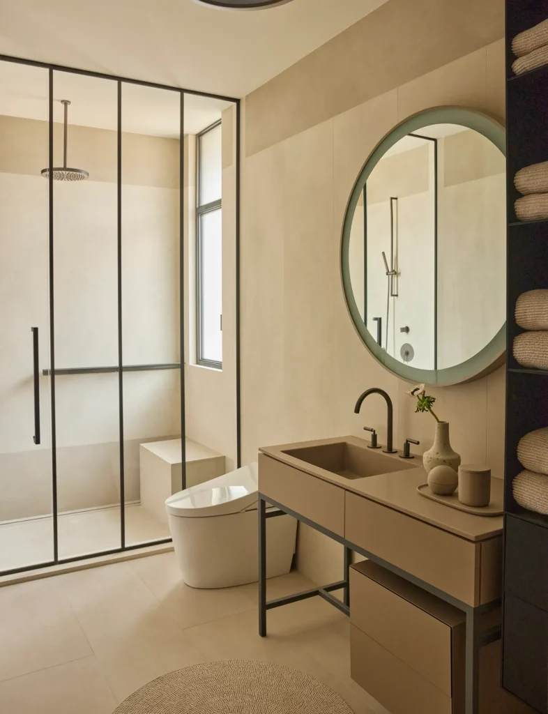 8 Bathroom Decor Ideas with Minimalist Styling for a Clean, Modern Look Modern Neutral Decor