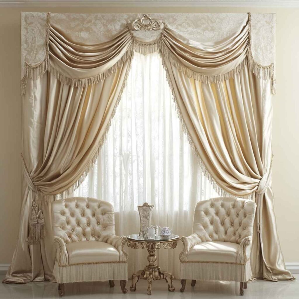 Modern Silk Curtain Ideas