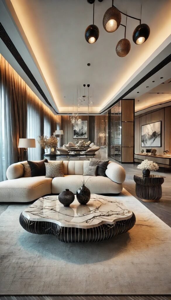 9 Glam Living Room High-End Furniture Layouts Featuring Stunning Premium Finishes Statement Furniture