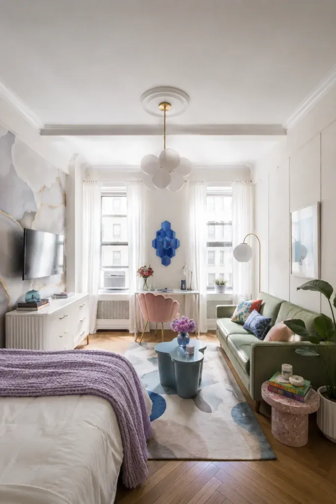 Colorful Studio Apartment Ideas for a Stylish Home