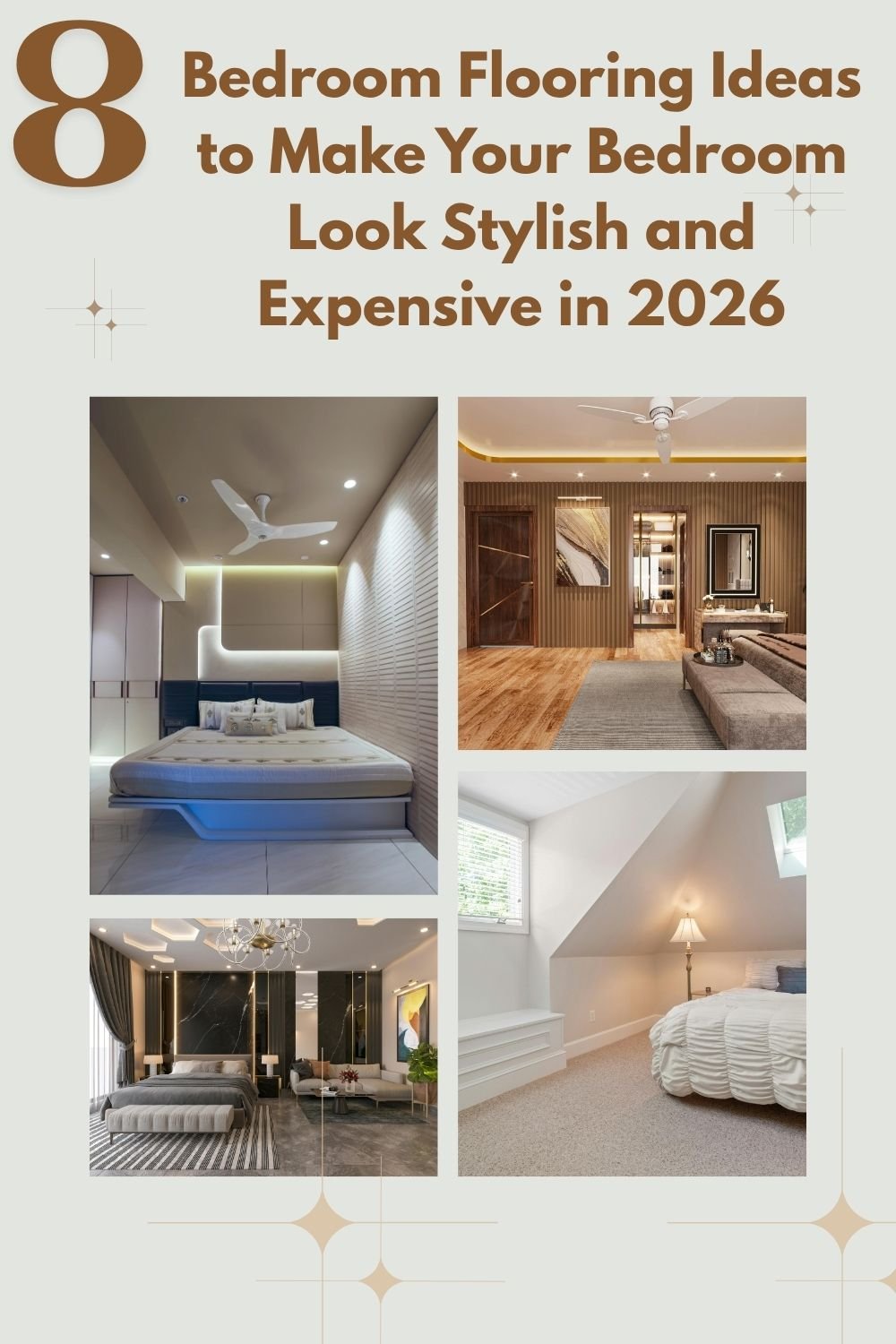 You are currently viewing 8 Bedroom Flooring Ideas to Make Your Bedroom Look Stylish and Expensive in 2026
