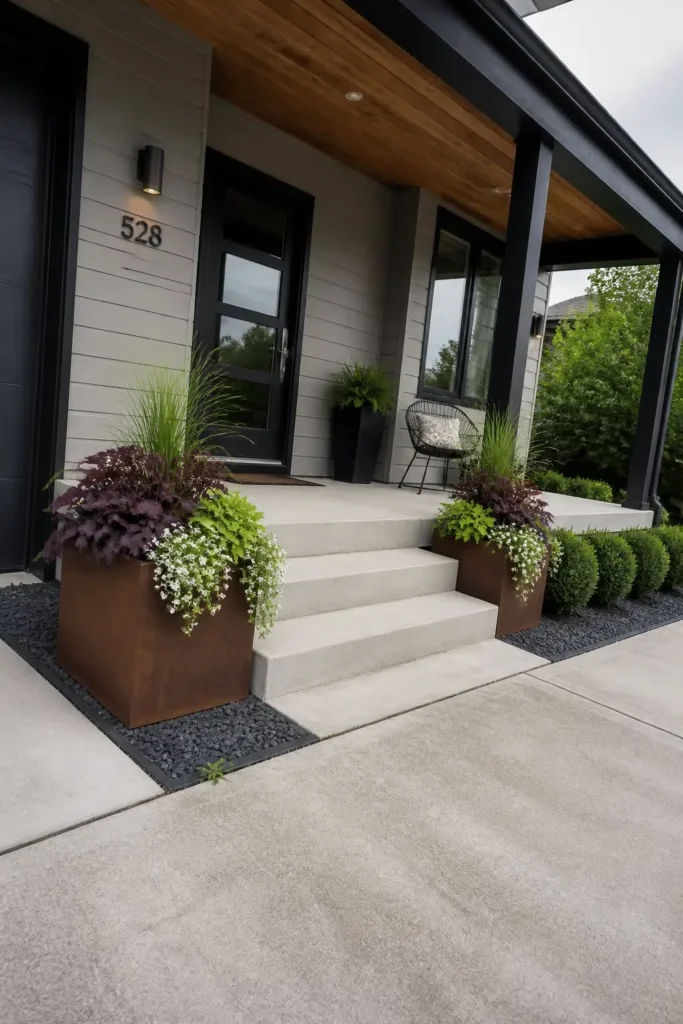 Front Porch Planters