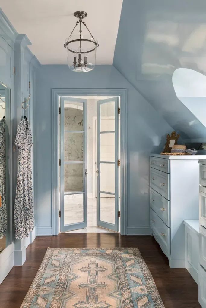 Soft Blue Interior Design
