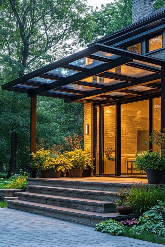 Steel and Glass Doors